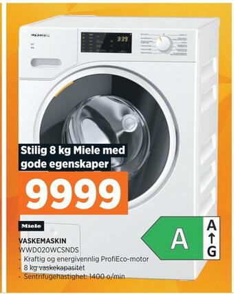 POWER Vaskemaskin tilbud