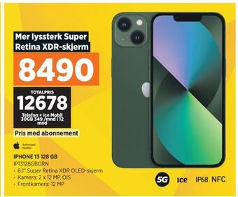 POWER Iphone 13 128 gb tilbud