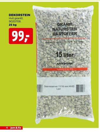 Dekorstein