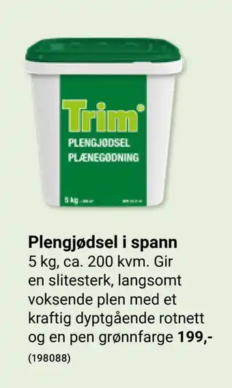 Europris Plengjødsel i spann tilbud