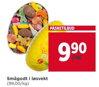 Meny Smågodt i løsvekt tilbud