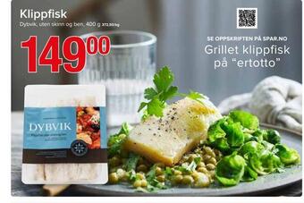Spar Klippfisk tilbud