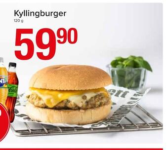 Spar Kyllingburger tilbud