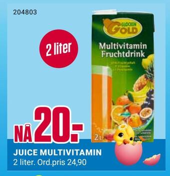 Europris Juice multivitamin tilbud