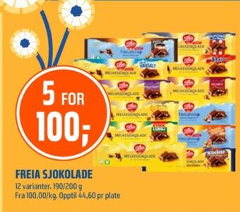 Coop Obs Melkesjokolade sjokoladeplate tilbud