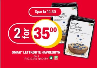 Coop Extra Smak havregryn tilbud