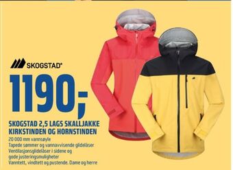 Coop Obs Skogstad jakke tilbud