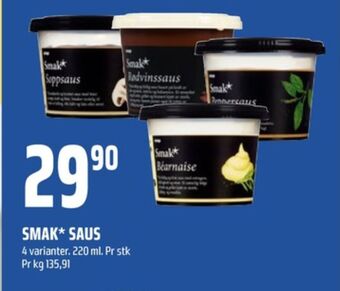 Coop Obs Smak saus tilbud