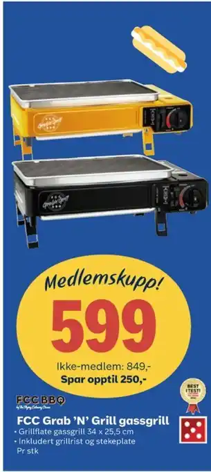 Coop Obs Fcc bbq kulegrill tilbud