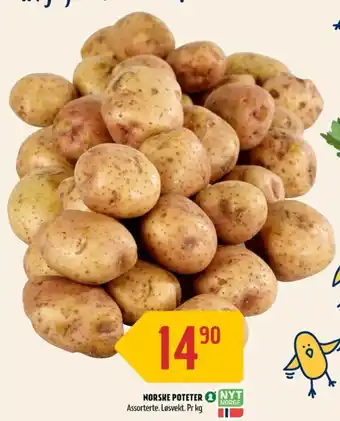 Coop Prix Ukjent poteter tilbud