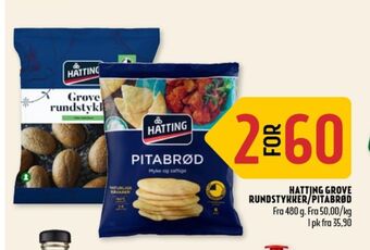 Coop Prix Hatting pitabrød tilbud