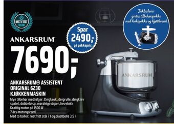 Coop Obs Ankarsrum kjøkkenmaskin tilbud