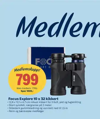 Coop Obs Focus kikkert tilbud