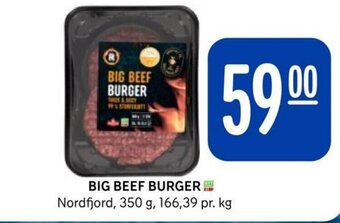 Rema 1000 Big Beef Burger tilbud
