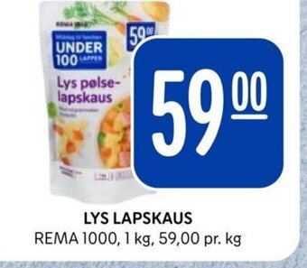 Rema 1000 Lys Lapskaus tilbud