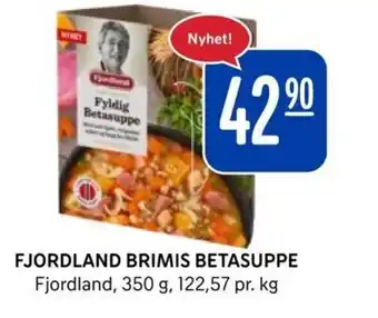 Rema 1000 Fjordland Brimis Betasuppe tilbud