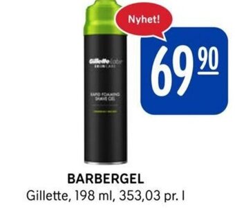 Rema 1000 Barbergel Gillette tilbud