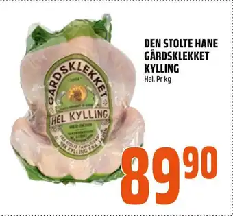 Coop Obs Den stolte hane gårdsklekket kylling tilbud