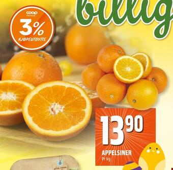 Coop Obs Appelsiner tilbud