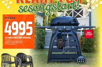 Coop Obs Fcc bbq x-grill chef gassgrill tilbud