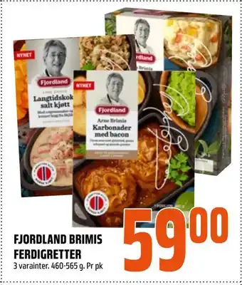 Coop Obs Fjordland brimis ferdigretter tilbud