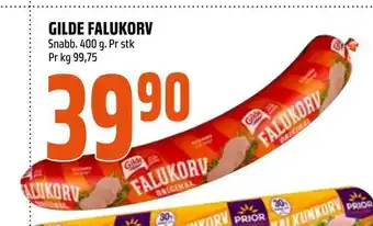 Coop Obs Gilde falukorv tilbud