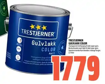 Coop Obs Trestjerner gulvlakk color tilbud