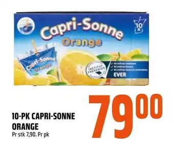 Coop Obs 10-pk capri-sonne orange tilbud