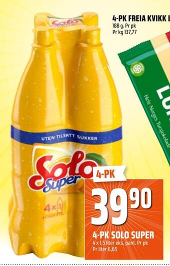 Coop Obs 4-pk solo super tilbud