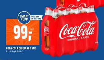 Coop Obs Coca-cola original 8 stk tilbud