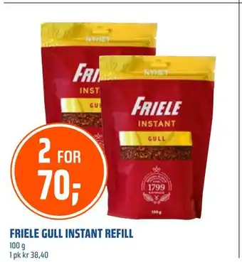 Coop Obs Friele gull instant refill tilbud