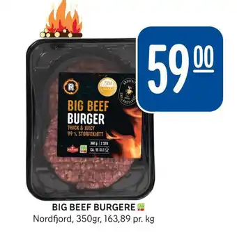 Rema 1000 Big beef burgere tilbud