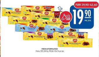 Rema 1000 Freia storplater tilbud