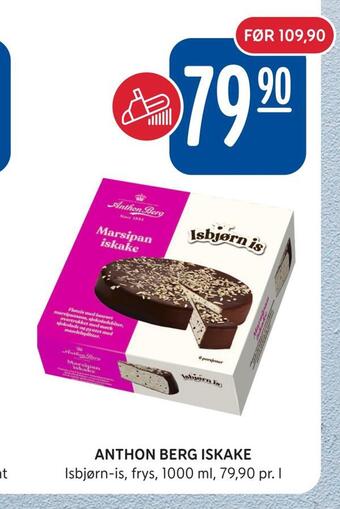 Rema 1000 Anthon berg iskake tilbud