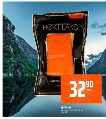 Coop Obs Røkt laks tilbud