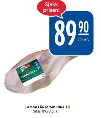 Rema 1000 Lammelår m/mørbrad tilbud