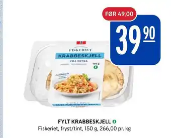 Rema 1000 Fylt krabbeskjell tilbud