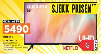 POWER 55 4k smart tv tilbud
