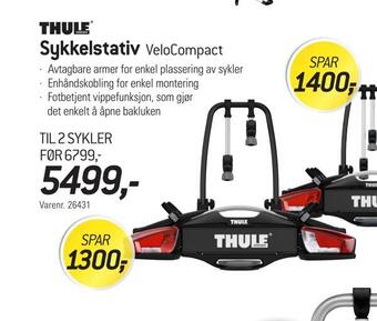 Thansen Sykkelstativ tilbud
