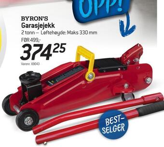 Thansen Garasjejekk tilbud