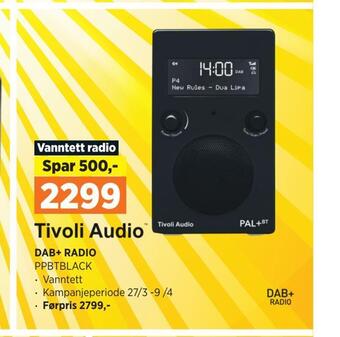 POWER Dab+ radio tilbud