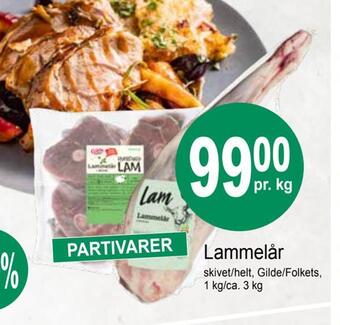 Joker Lammelår tilbud