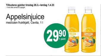 Joker Appelsinjuice tilbud