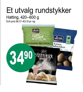 Joker Et utvalg rundstykker tilbud
