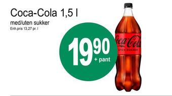 Joker Coca-cola 1,5 l tilbud