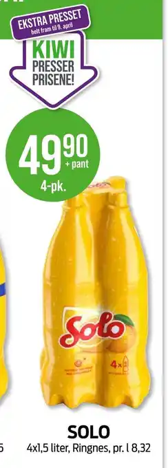 Kiwi Solo tilbud