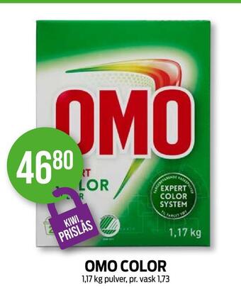 Kiwi Omo color tilbud