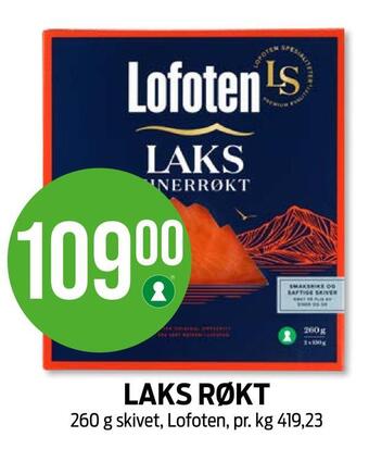 Kiwi Laks røkt tilbud