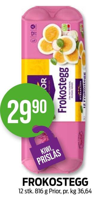 Kiwi Frokostegg tilbud
