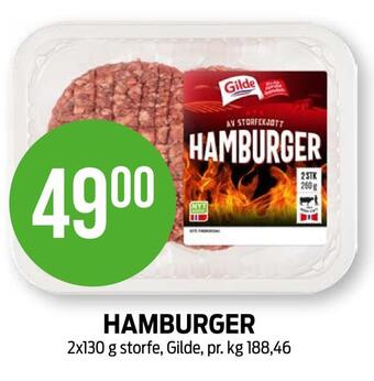 Kiwi Hamburger tilbud